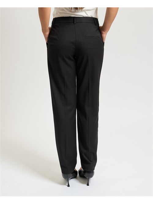 Pantaloni donna Gaelle Paris in frescolana GAELLE PARIS | GAABW08105NE01